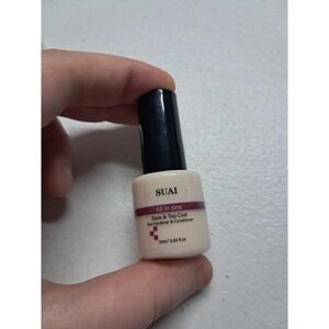 SUAI All in One Base & Top Coat Nail Hardener & Conditioner 10ml 0.33 fl oz